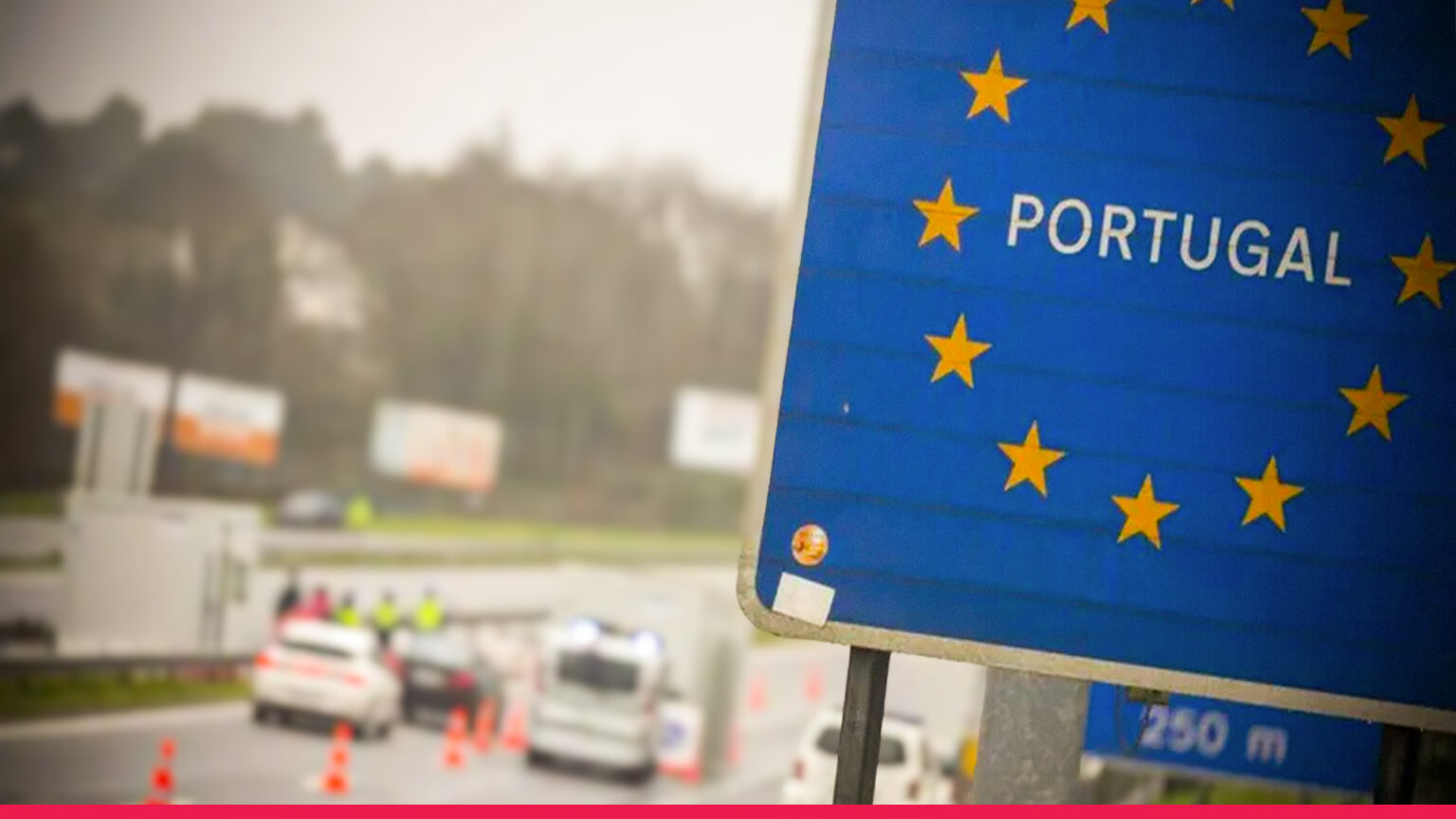 Portugal Span border