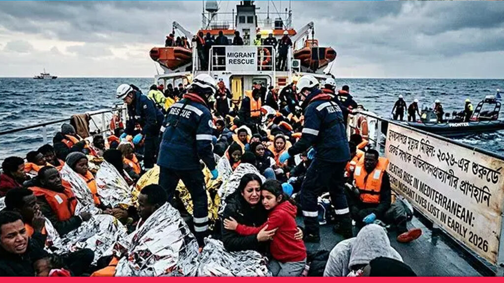 ভূমধ্যসাগর হয়ে ইউরোপ যাত্রা পরিণত হয়েছে মৃত্যুমিছিলে ; ২ মাসে ৬৫৫ প্রাণহানি