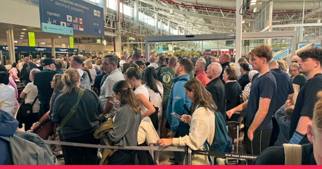 লিসবন ও ফারো বিমানবন্দরে বিশৃঙ্খলা;নতুন সীমান্ত নিয়ন্ত্রণে ভোগান্তিতে যাত্রীরা, মিস হচ্ছে ফ্লাইট